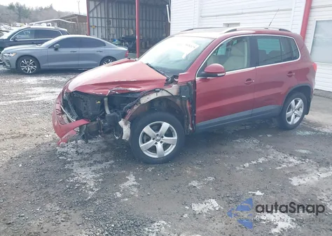 2010 Volkswagen Tiguan Wolfsburg Edition z USA, uszkodzony, nr VIN WVGBV9AX8AW003202